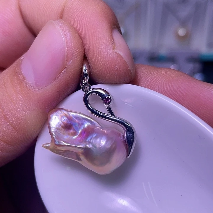 颈饰合金淡水珍珠62