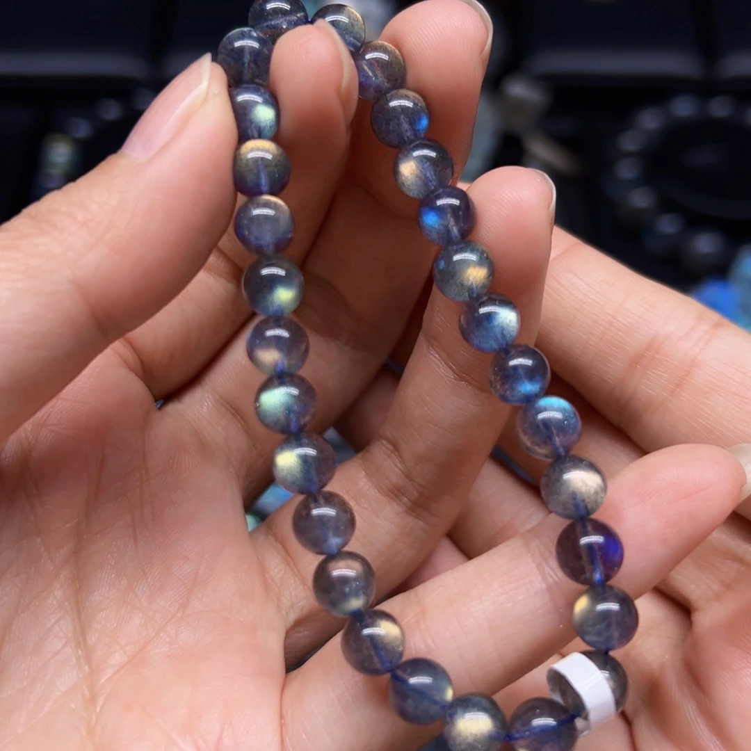 未镶嵌手链长石6.8左右