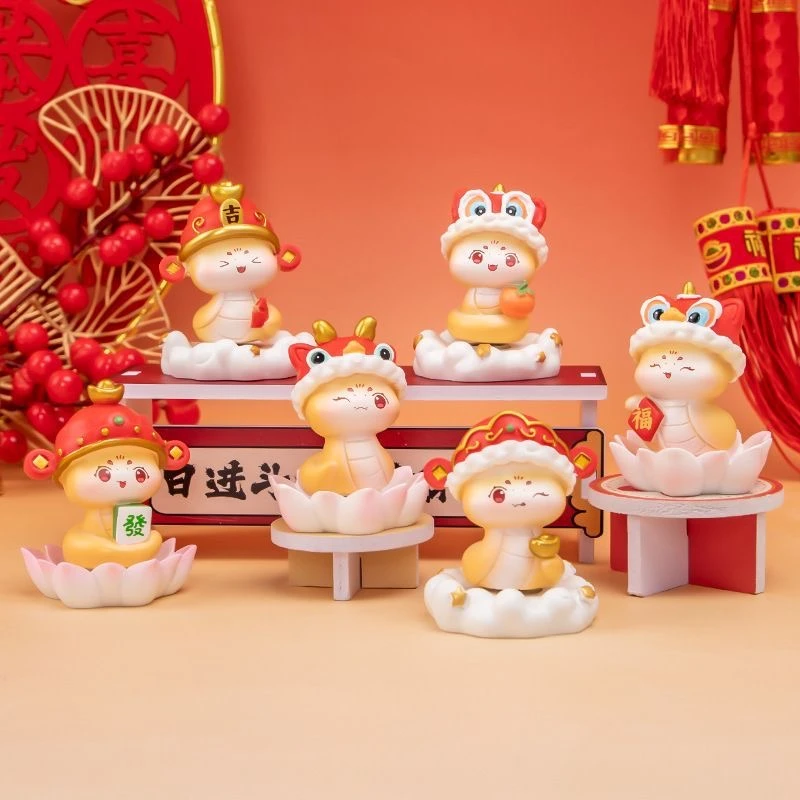 【拆盒】蛇转钱坤转转乐系列盲盒潮玩手办新年礼物