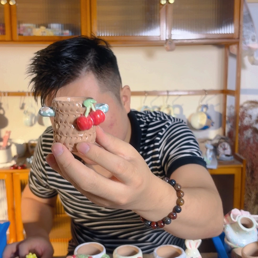 老梧家的手工多肉花盆