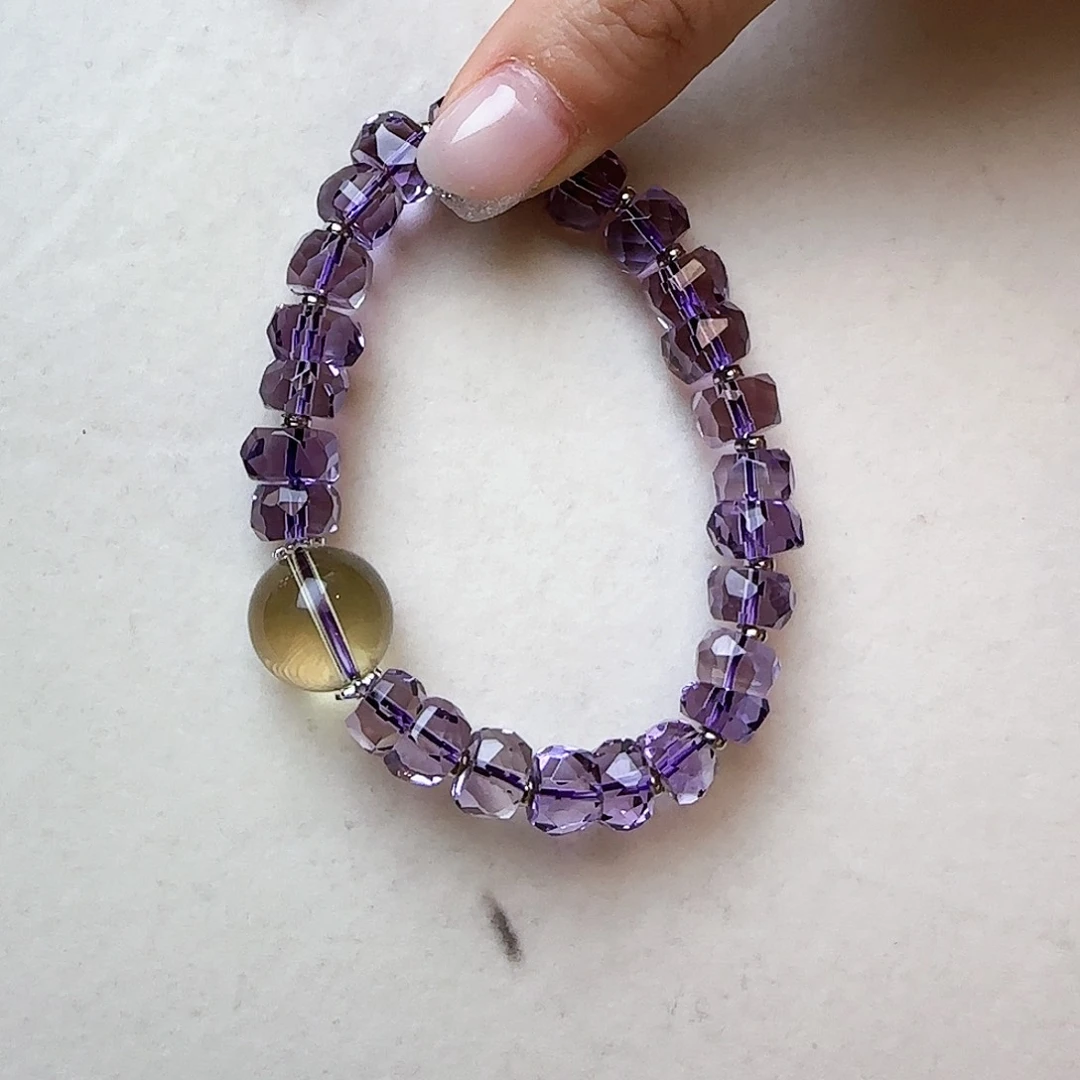 水晶手链未镶嵌葛*爷大气上档次