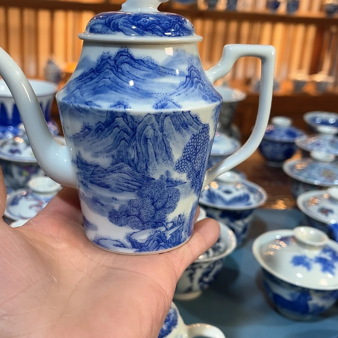 豪****6錡镇堂手工手绘壶