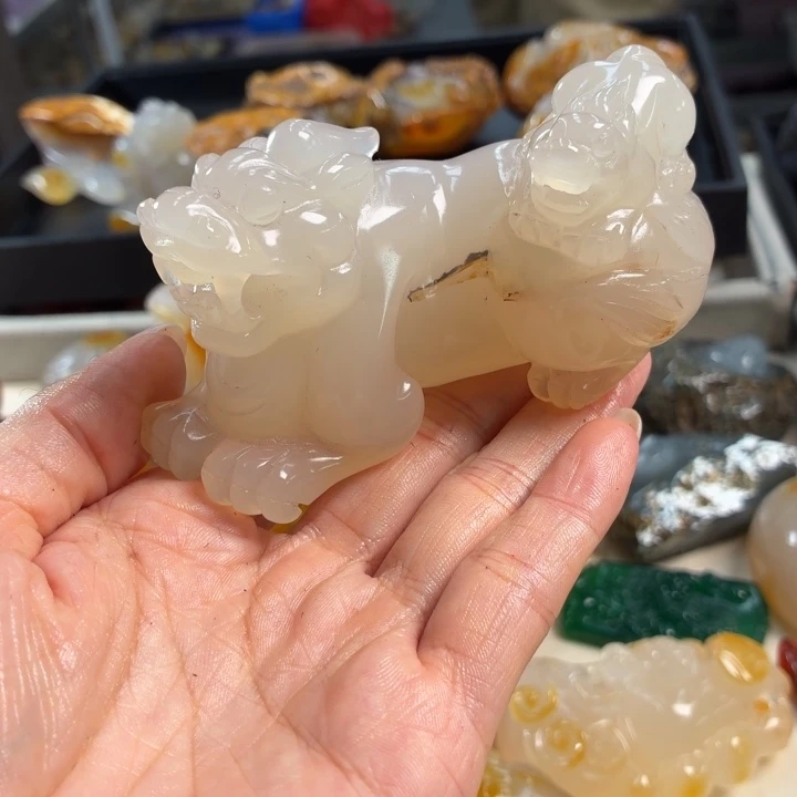 玛瑙/玉髓吊坠(不含链)未镶嵌