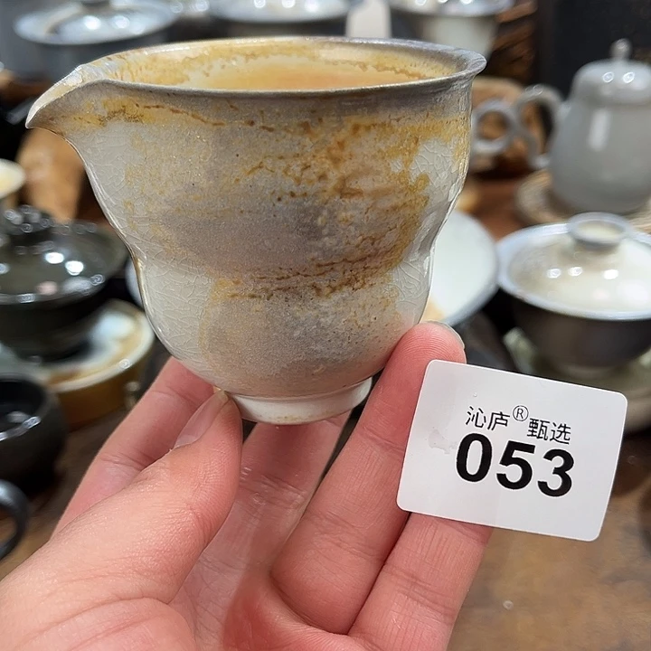 沁庐柴窑古法柴烧全手工茶具