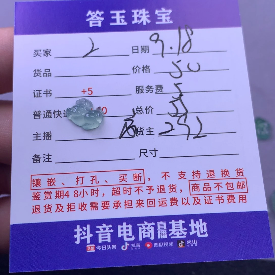 颈饰未镶嵌翡翠✨****2