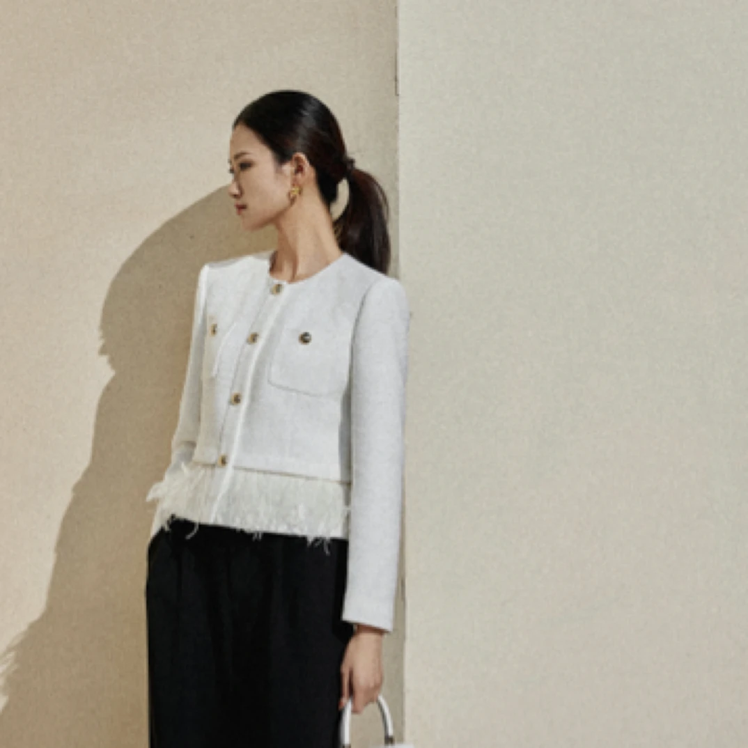 允硕 轻奢款精致优雅气质小香外套455485