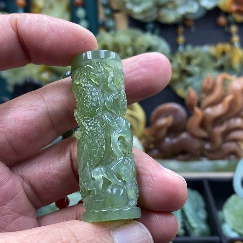 【闪购商品】未镶嵌岫玉吊坠肥*
