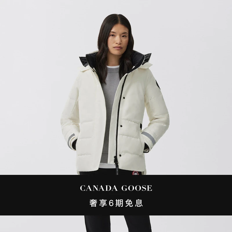 CANADA GOOSE加拿大鹅 Lyndale 女士黑标派克大衣 3824WB