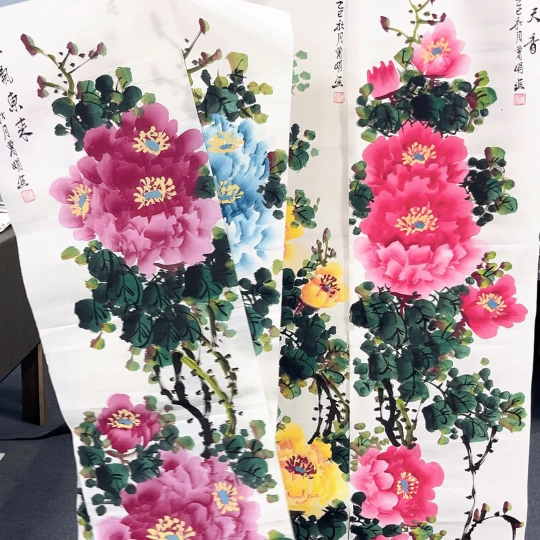 国画国画老师作品