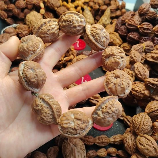 文玩核桃吊坠波波6宝宝佛单面