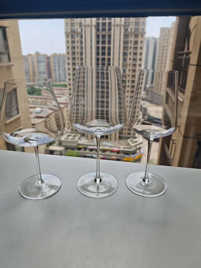 厚款 通用红酒杯勃艮第杯葡萄酒杯无铅水晶玻璃