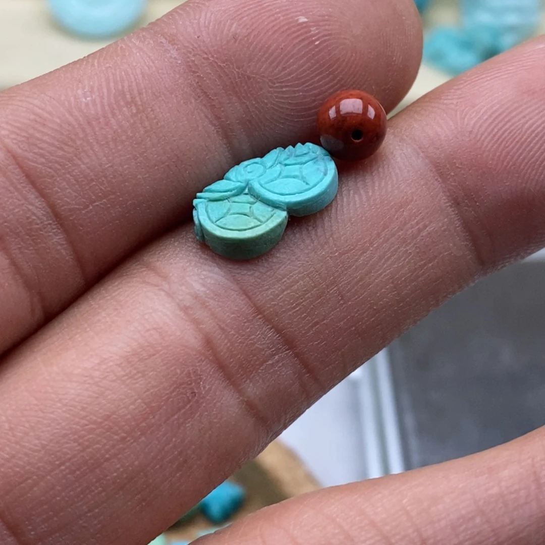 H***.南红玛瑙未镶嵌珠宝半成品