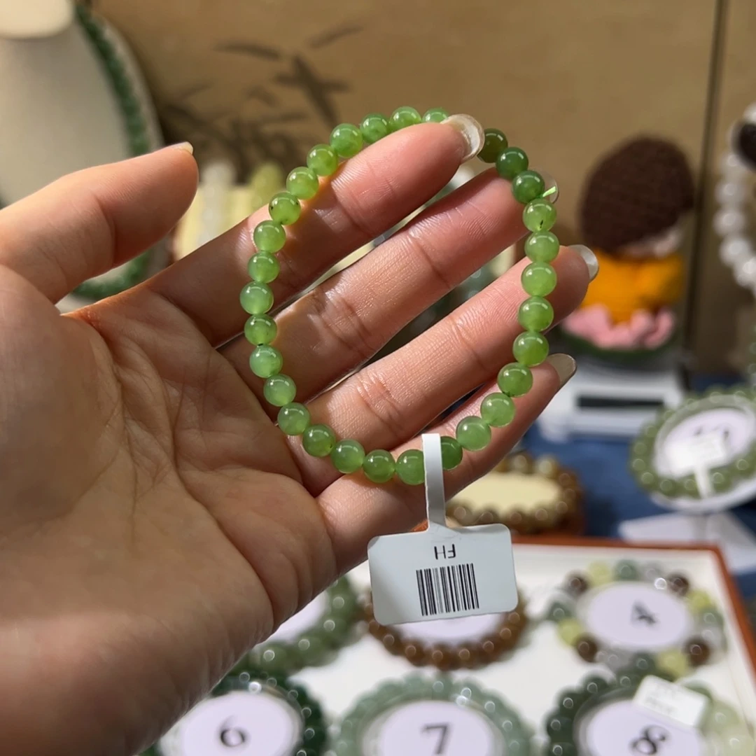 和田玉未镶嵌手串