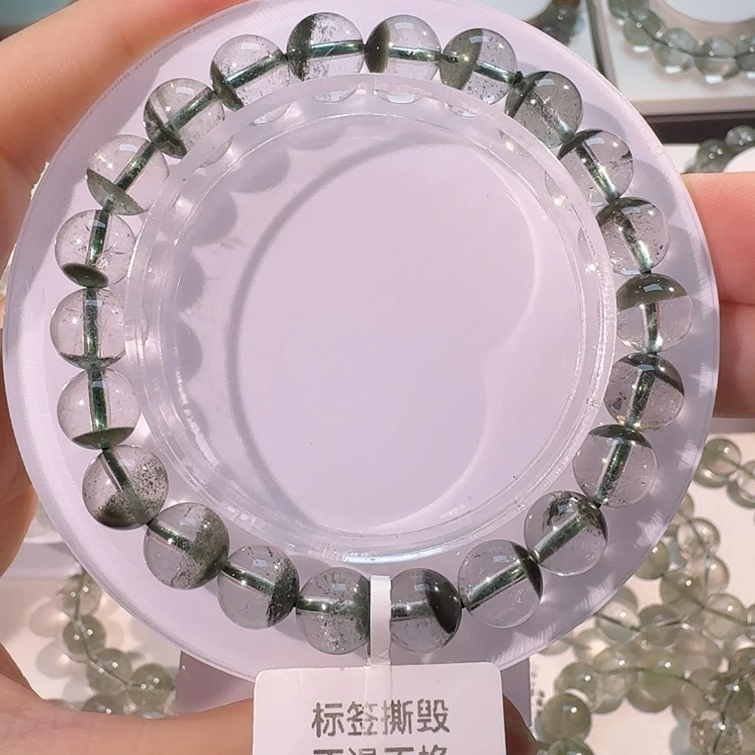 水晶未镶嵌手链绿幽灵