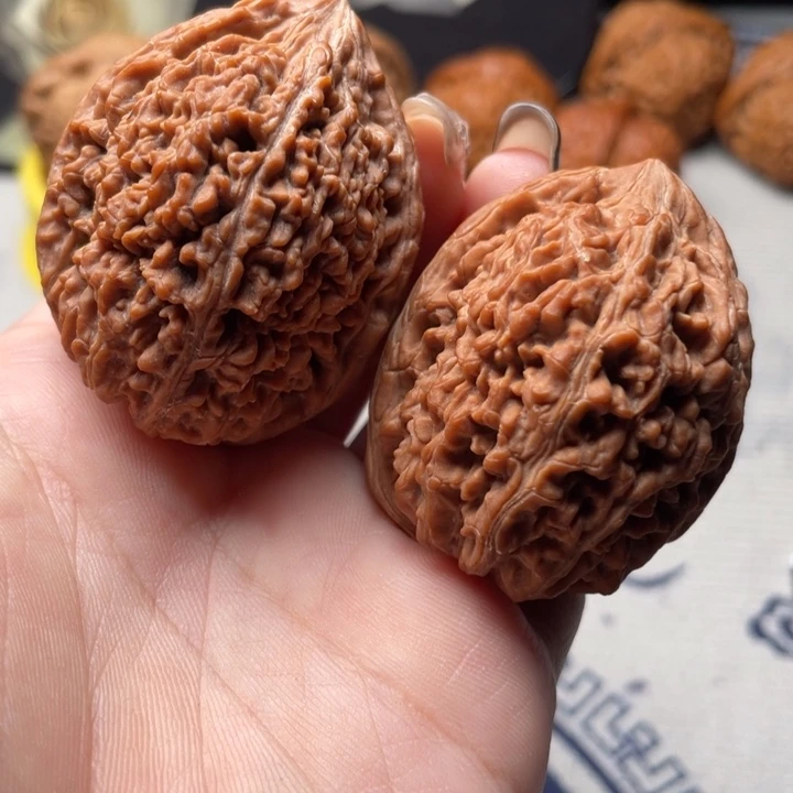 江***影把件文玩核桃大蒜头