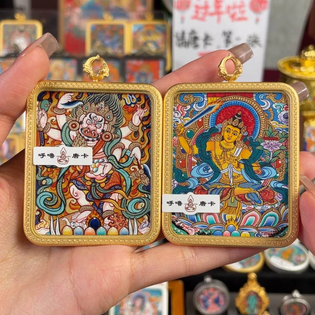 装裱画x*小鱼热贡手绘艺术