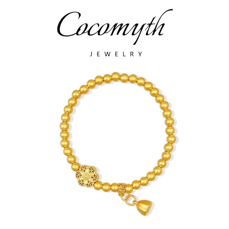 COCOMYTH 轻奢六相花莲蓬手链J167