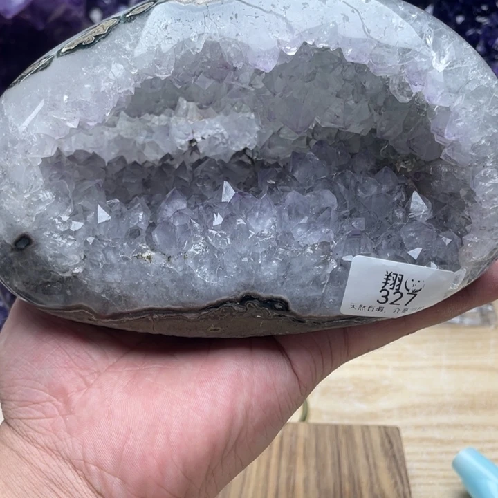 未镶嵌紫晶大型摆件（非配饰）大*明