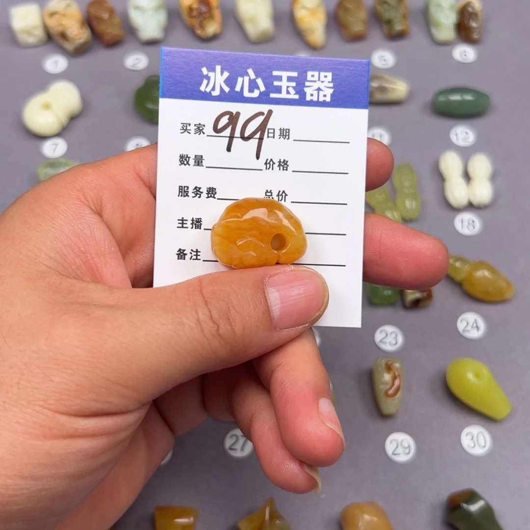 蛇纹石玉未镶嵌颈饰筑***都