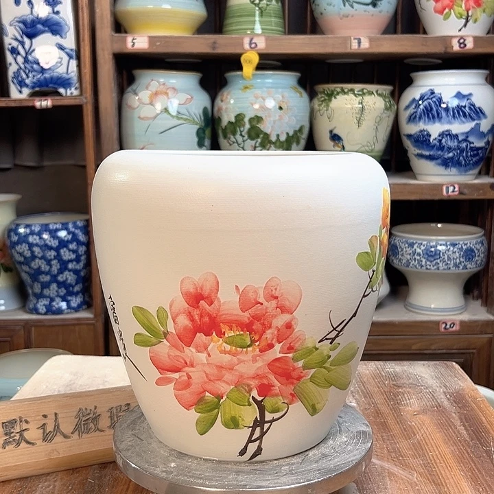 苹果牡丹新款新款陶瓷陶瓷