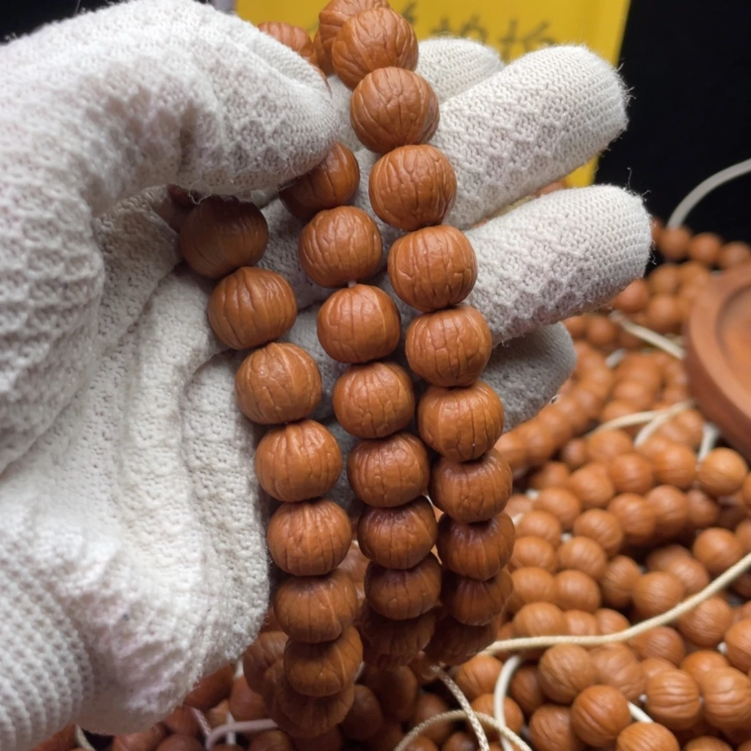 猴头核桃手串南瓜手持13