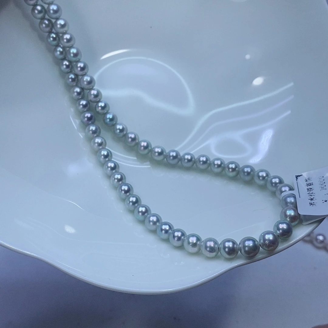 海水珍珠颈饰银S925镶嵌