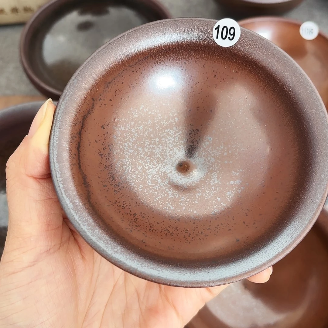 茶盏子衿手工柴烧原矿盏109特价微瑕