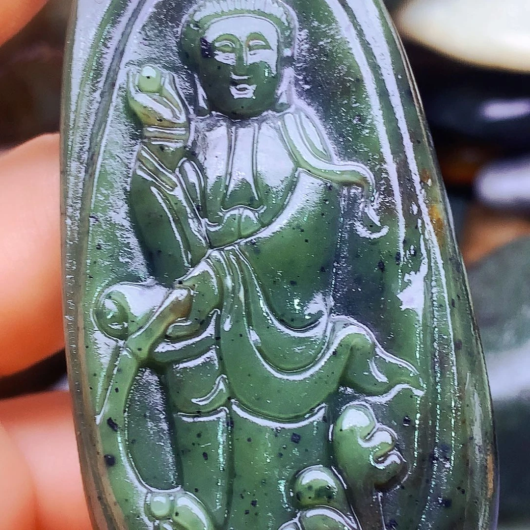 未镶嵌和田玉（糖玉）把件