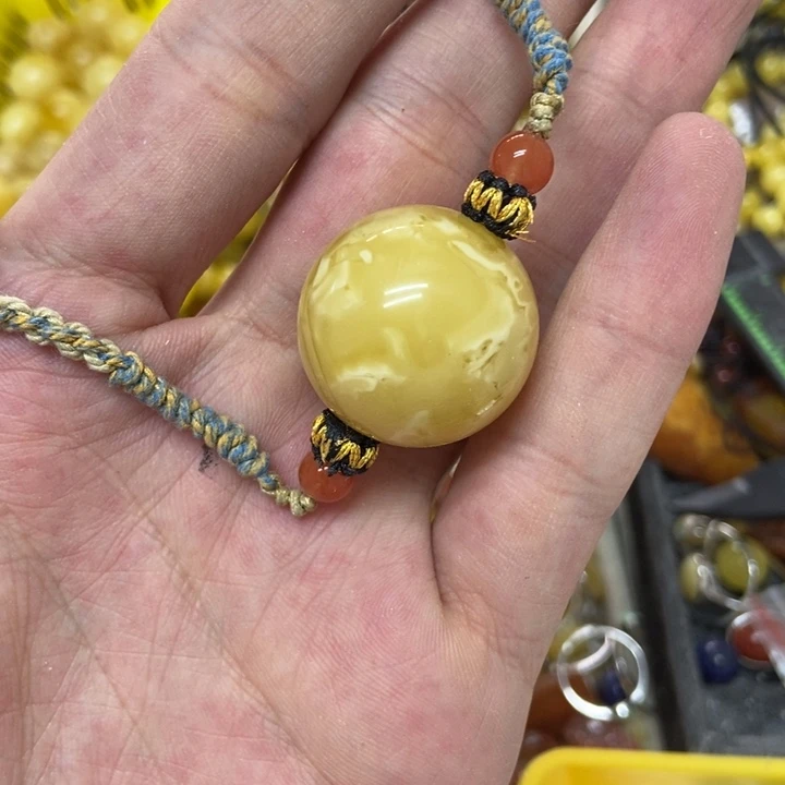 未镶嵌蜜蜡裸石T*k珠