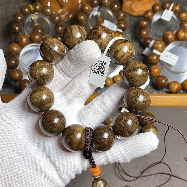 楠木（金丝楠）手串/手链阴沉冰花龙2.0