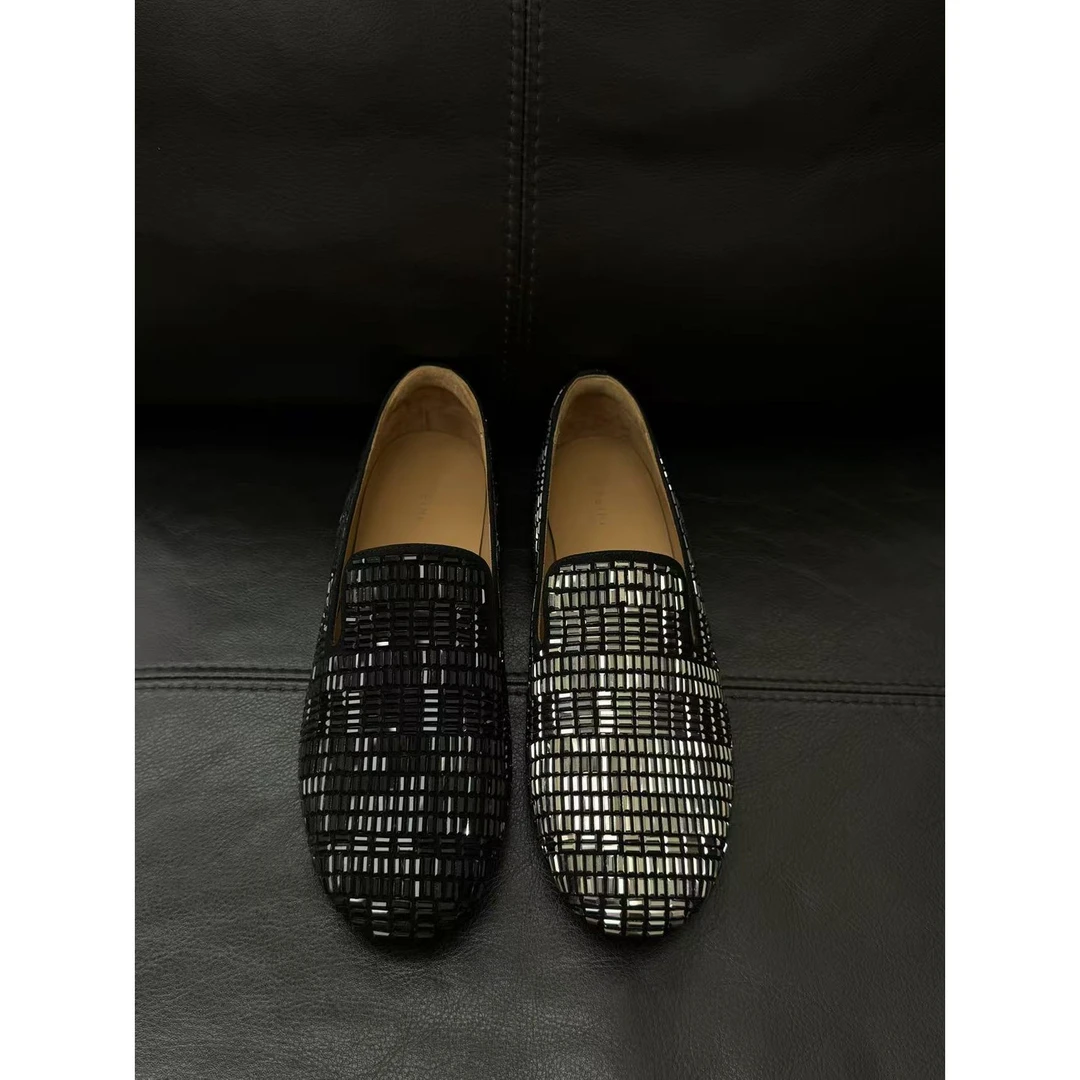 【FELOCCA】时尚烫钻单鞋一脚蹬休闲鞋NYN-5648