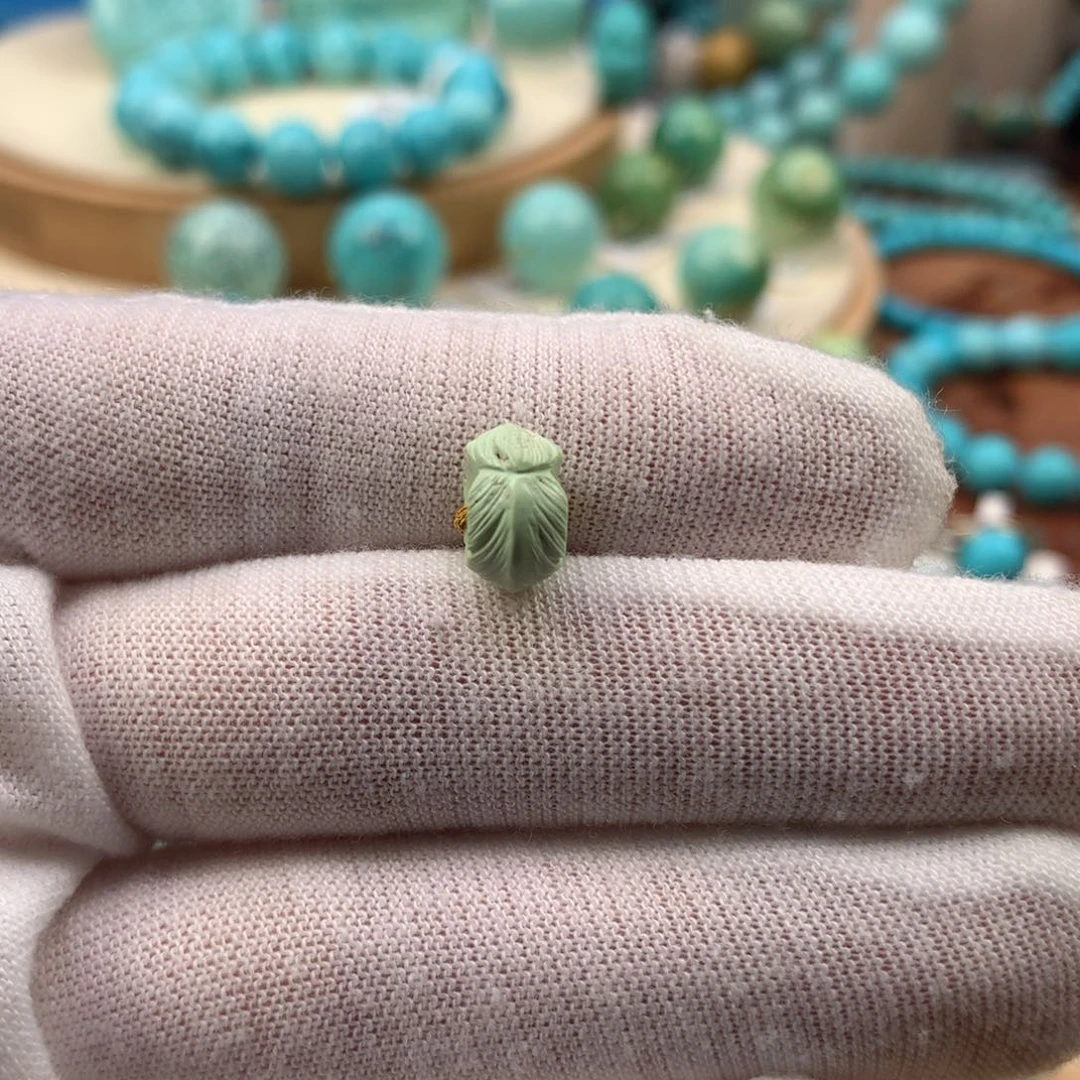 绿松石未镶嵌珠宝奇石10mm