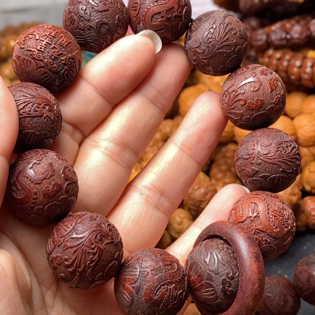 猴头核桃吊坠文玩