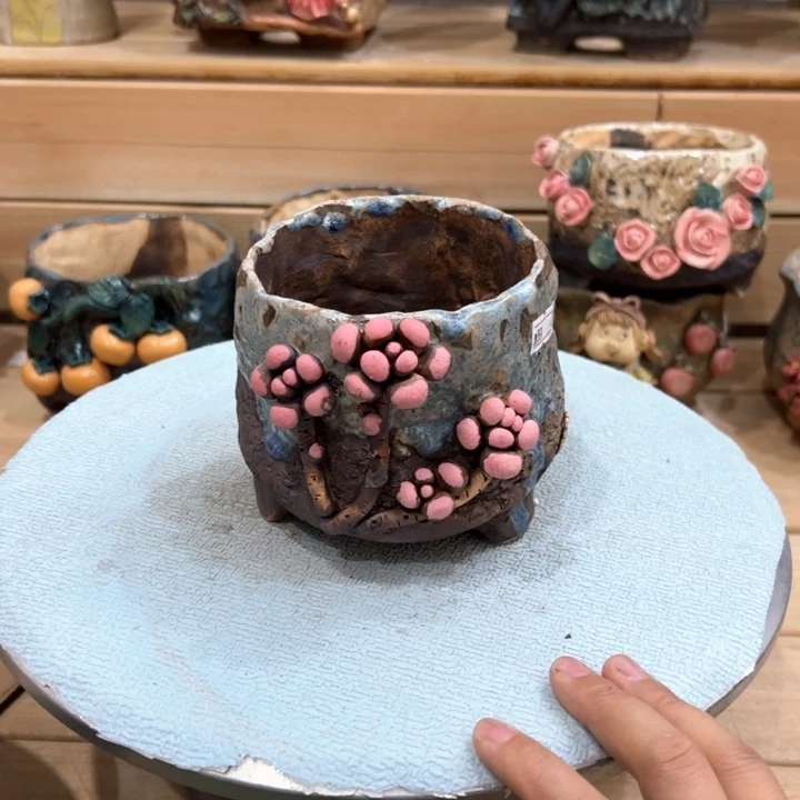 陶然多肉花盆百搭