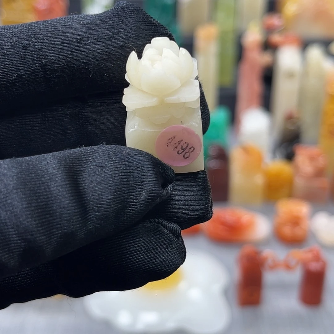 寿山石印石包邮包刻4498