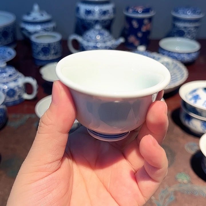 镹曰陶手工手绘柴窑茶具