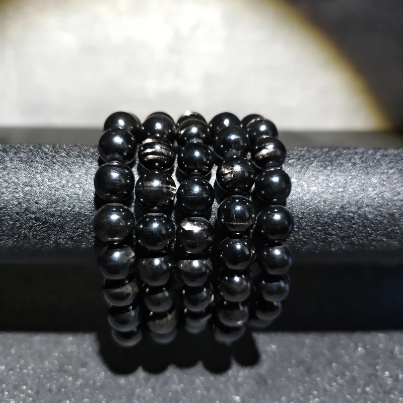 【黑胖珠宝】H1638 金运石单圈手链 多样性发其一