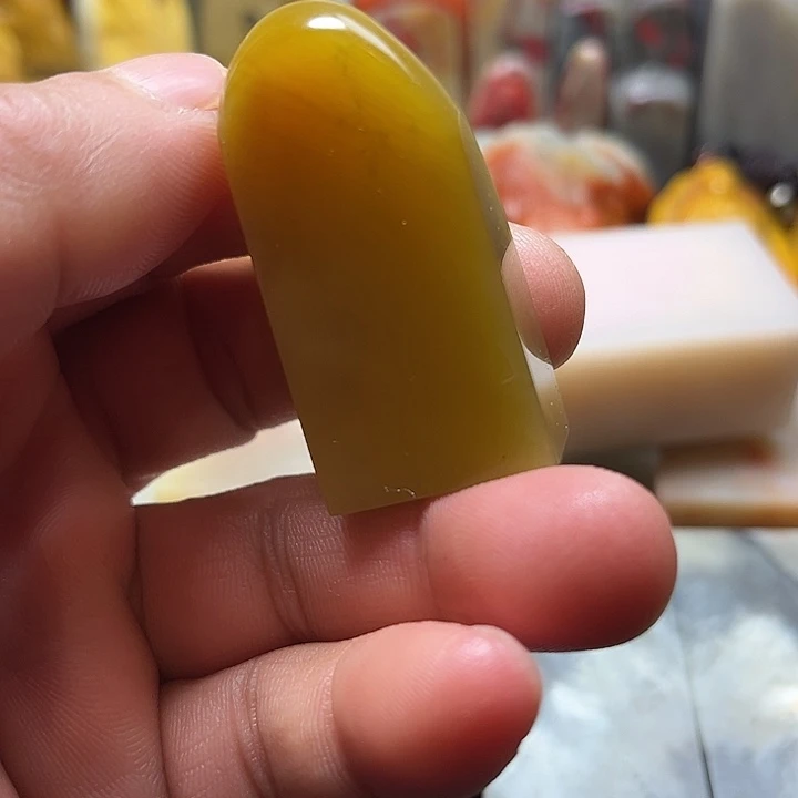 迷***局昌化石印石老挝印章