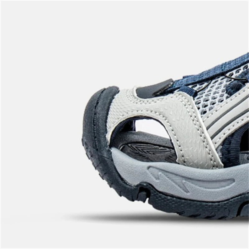 【26-37码】夏季新款中大童包头沙滩凉鞋防踢男女童运动凉鞋2010