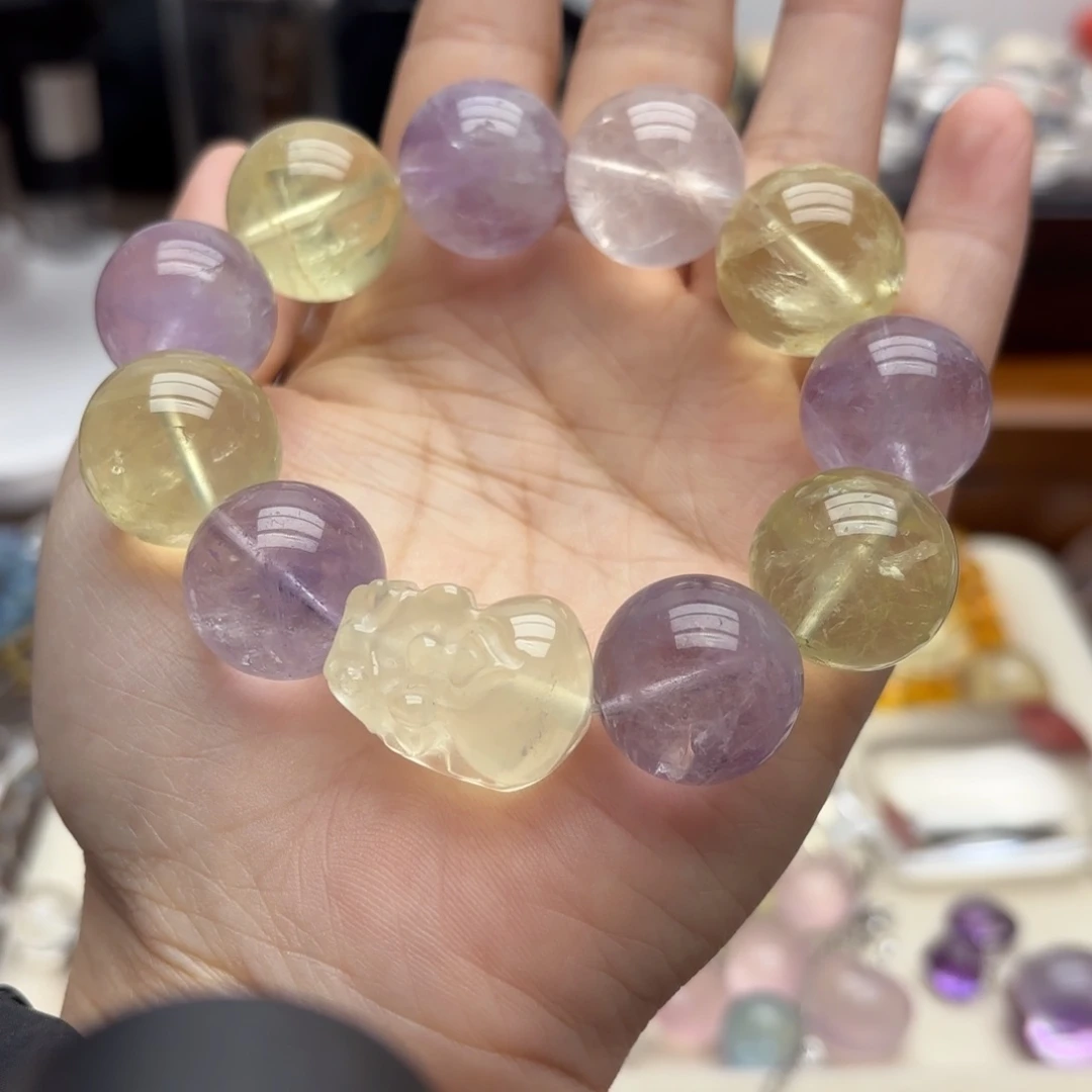 未镶嵌手链水晶多宝