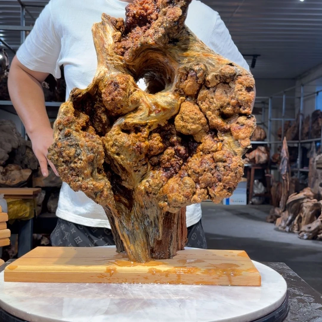 木沐**晨王一刀琥珀木120