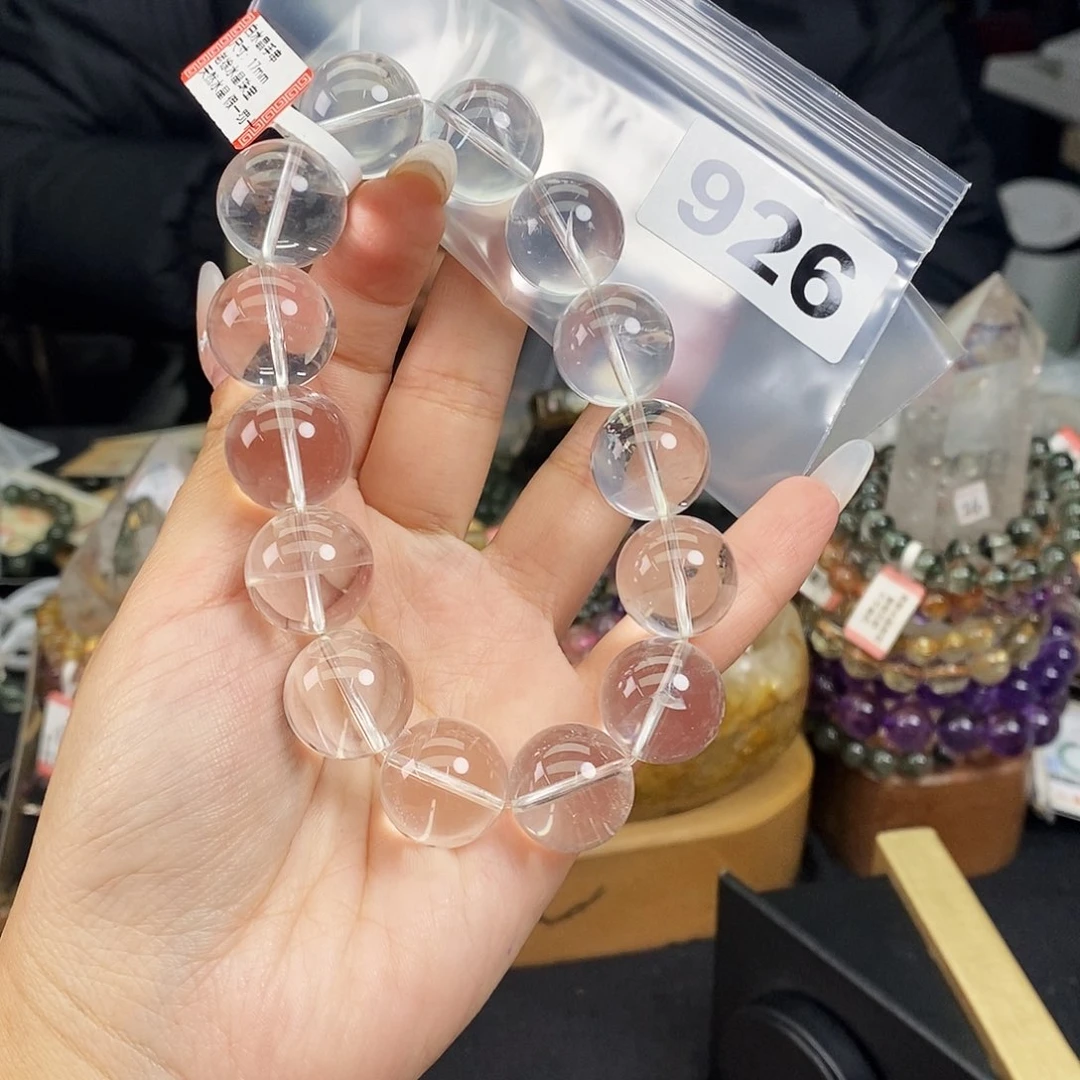 水晶手串多样性发其一926未镶嵌