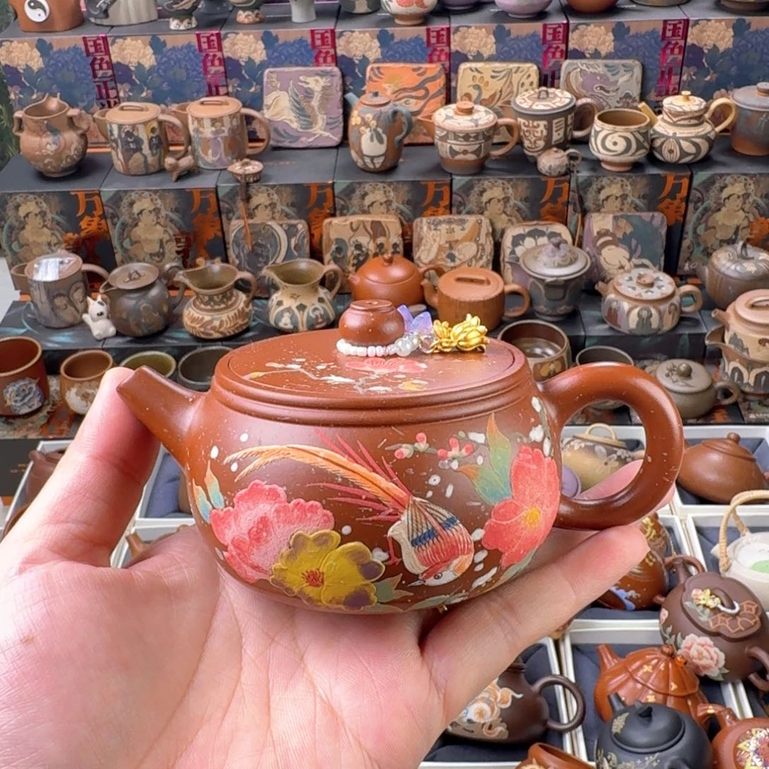 茶壶紫砂150cc原矿精工半手