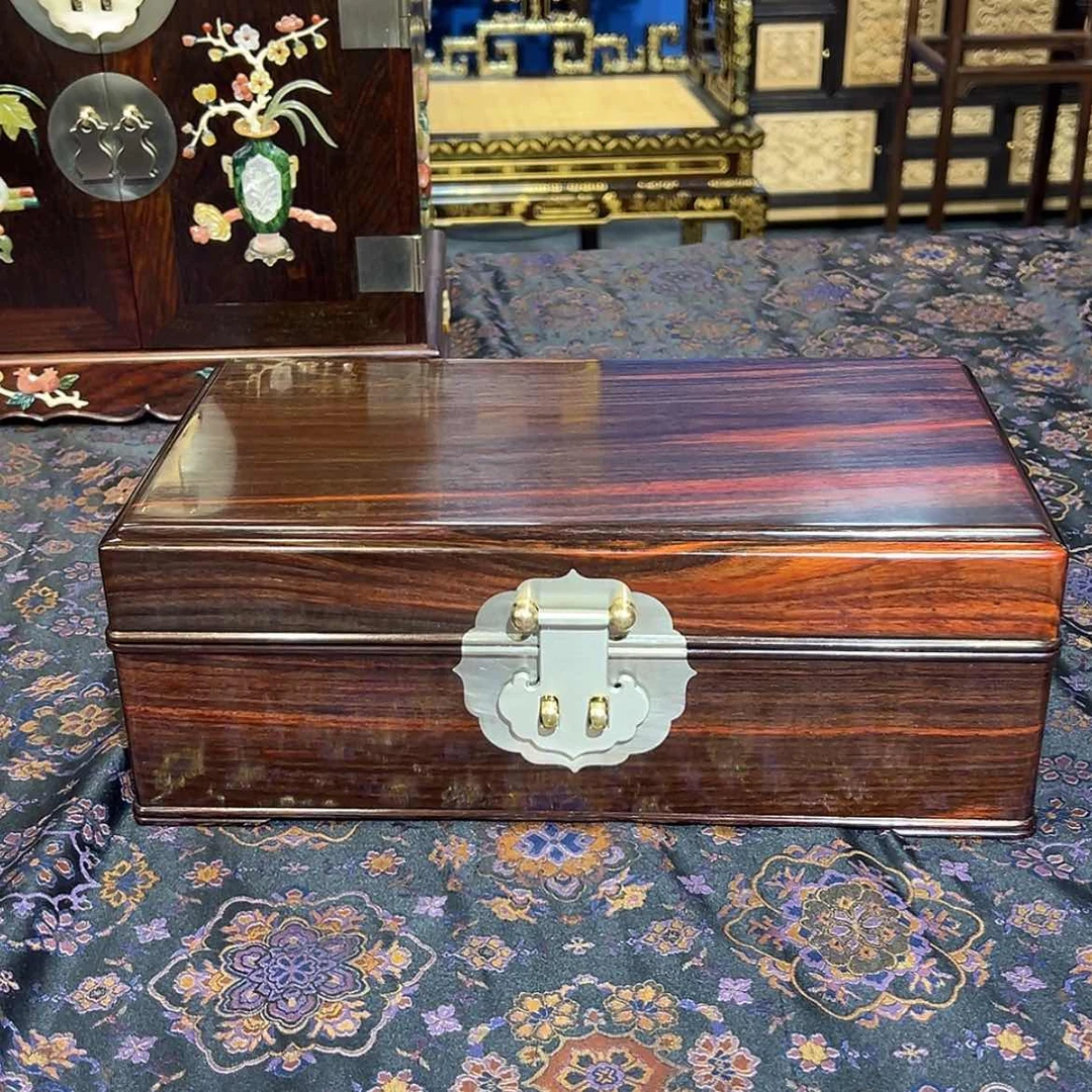 【闪购商品】红酸枝木类成套家具盒子