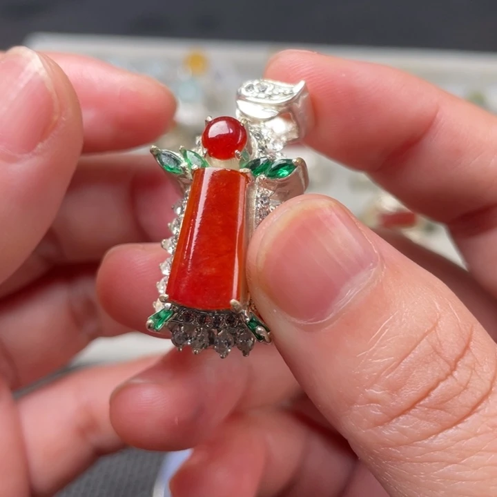 翡翠未镶嵌戒指缅甸天然翡翠