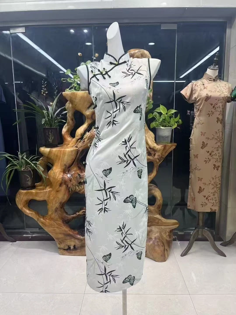 411换季清货专用链接短袖新中式国风长款高货旗袍气质日常时尚