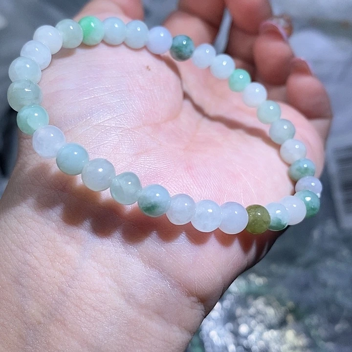 未镶嵌手串翡翠天然缅甸A货翡翠