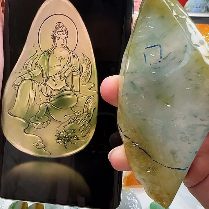 定制翡翠未镶嵌翡翠定制