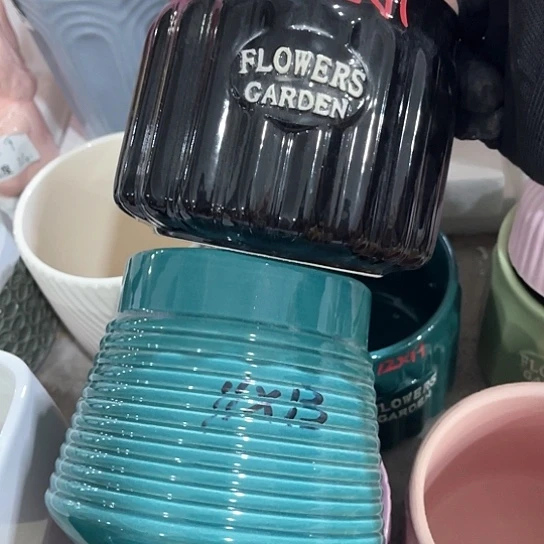 陶瓷外贸尾货多肉绿植陶瓷花盆