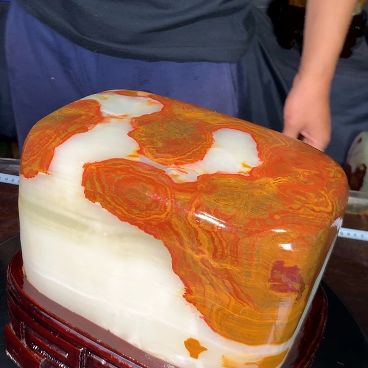 石材天然原石摆件